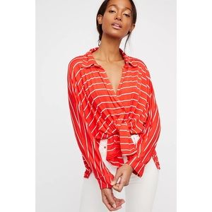 Free People We The Free Can’t Fool Me Striped Tee
